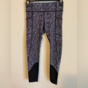 LULULEMON Tight Stuff Tights Reflective Size 4